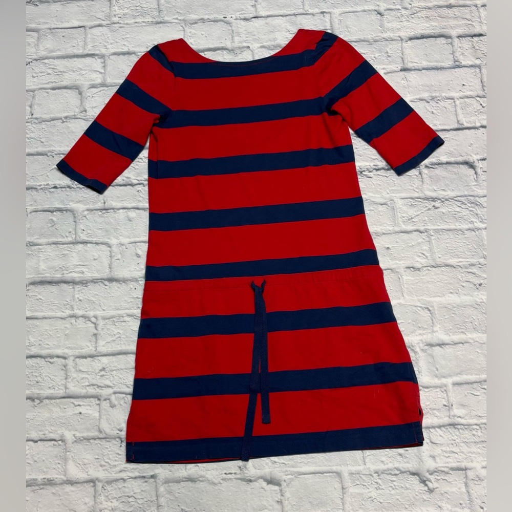 Ralph Lauren Red and Navy Rugby Shirt Dress